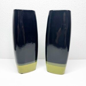 Vintage Norcal MCM Pottery Vases 10”